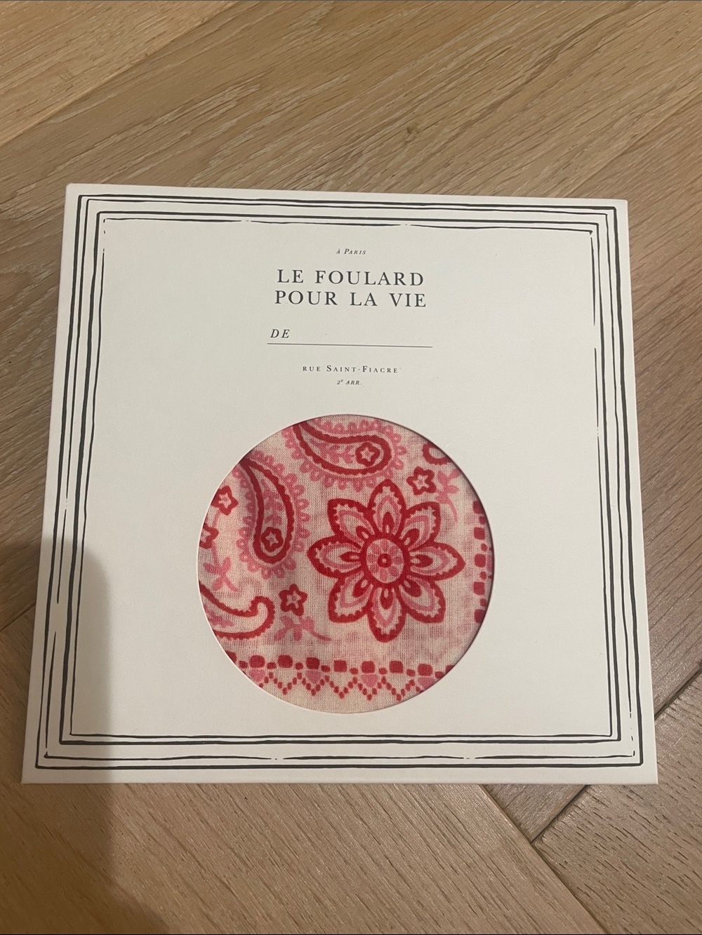 NWT Sezane Scarf Le Foulard Pour LA VIE 🇫🇷